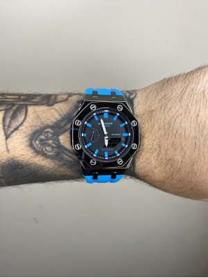 G-SHOCK GM-2100 AZUL CIANO